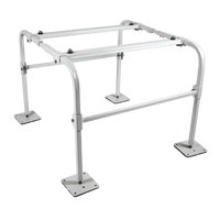 QSMS2402 | 24in Dual Fan Mini-Split Stand, Steel | DiversiTech