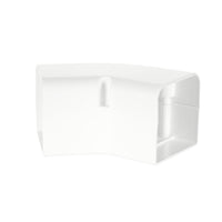230-FB453W | SpeediChannel 3in. 45 Degree Flat Bend White Pack of 10 | DiversiTech