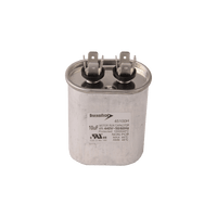 45100H | Motor run capacitor, 440V, oval, 10µF | DiversiTech