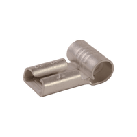 6224CX | Non-insulated flag female slip-on, pack of 100, wire range 12-10, tab size .250 | DiversiTech