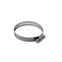 HC6203 | Hose clamps, pack of 6, SAE No. 6, SAE diameter range (in)- .44 - .78, Approx. range (in) 5/16 to 7/8 | DiversiTech
