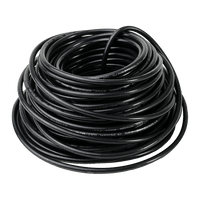 6360B | Black, pack of 50ft., gauge 8, strands 19, O.D. .22in., length 25ft. | DiversiTech