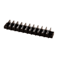 6185 | Terminal block, no. of positions 10, length (in) 4.41, width (in) .88, screw size 6-32, max. wire size 22-14 | DiversiTech