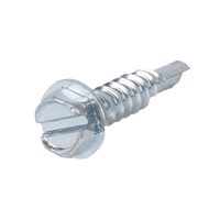 6945CX | Hex Head Self Drilling Screw, Zinc Plated, #8 x 3/4in., 100 pieces | DiversiTech