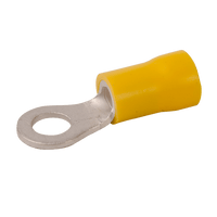 6252LX | Insulated rings, pack of 50, wire range 12-10, stud #10 | DiversiTech