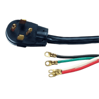 89233 | Dryer Cord 10/4 6ft, 30A@125V/250V Pack of 12 | DiversiTech
