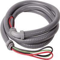 6-12-4NM | 1/2in. x 4ft. #10 THHN Wire - Non-Metallic Connectors Pack of 6 | DiversiTech