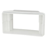 230-TC46W | SpeediChannel 4x6 Reducer Coupling White Pack of 10 | DiversiTech