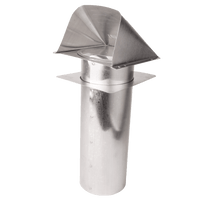 650-002 | 3in. Aluminum Hood Pack of 24 | DiversiTech