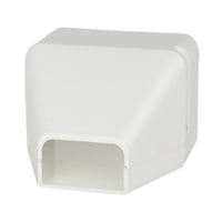 230-DE4W | SpeediChannel 4in. Duct End White Pack of 10 | DiversiTech