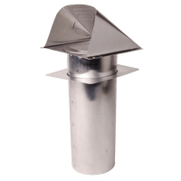 650-001 | 4in. Aluminum Hood Pack of 24 | DiversiTech