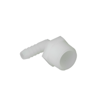 701-045 | 3/4 inch x 4 inch 90 degree Nylon Elbow: B x MIPT (pack of 5) | DiversiTech