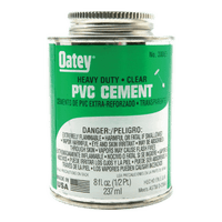 530-30863 | Heavy Duty PVC Cement, 8 fl oz Pack of 24 | DiversiTech