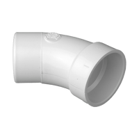 510-D323020 | PVC 45 Ell (H x SPIG) 2in. Pack of 50 | DiversiTech