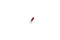 6238LX | Insulated spring spades, pack of 50, wire range 22-18, stud #8 | DiversiTech