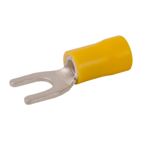 6255LX | Insulated spades, pack of 50, wire range 12-10, stud #10 | DiversiTech