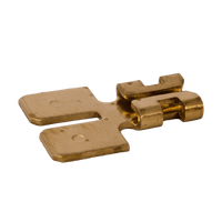 6211 | Tab adapter, 1 female, 2 male, Wye, pack of 27, tab size .250 | DiversiTech