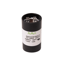 161-193 | Motor start capacitor, 110/125 VAC, 161-193µF, 1.437in.dia x 2.75in.h | DiversiTech