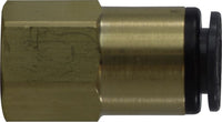 660402C | 1/4X1/8 (P-IN X FIP D.O.T. ADPT) COMPOSITE, Brass Fittings, DOT Composite Body Push-In, DOT Composite Body Push-In Female Connectoor | Midland Metal Mfg.