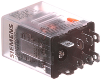 3TX7114-5DC13C | PLUG-IN RELAY | DPDT | 15A | 24VAC | Siemens Electrical