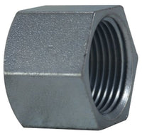 66472 | 3/8 ZINC PLTD STEEL HEX CAP | Midland Metal Mfg.
