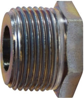 66500 | 1/4 X 1/8 (M X F GALV STEEL HEX BUSH), Nipples and Fittings, Galvanized Steel Fittings, Galvanized Hex Bushing | Midland Metal Mfg.