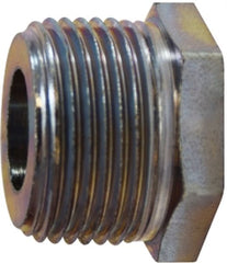 Midland Metal Mfg. 66504 1/2 X 1/4 (M X F GALV STEEL HEX BUSH), Nipples and Fittings, Galvanized Steel Fittings, Galvanized Hex Bushing  | Blackhawk Supply