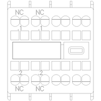 3RH29112HA02 | AUX. SWITCH 2NC FOR S00 SPRING | Siemens Electrical