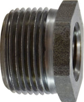 67500 | 1/4 X 1/8 (M X F BLACK STEEL HEX BUSH), Nipples and Fittings, Black Iron Steel Fittings, Black Hex Bushing | Midland Metal Mfg.