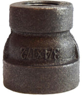 68445 | 1 1/4 X 3/4 300 PD GALV MALL RED. CPL, Nipples and Fittings, Extra Heavy 300# Malleable Iron, Galvanized Reducing Coupling | Midland Metal Mfg.