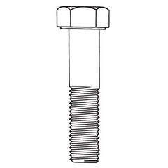 Hangers LCSA0630300CZ Hex Bolt Steel 5/8-11 x 3 Inch A307 Zinc  | Blackhawk Supply
