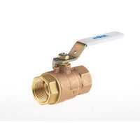 UPBA400-1 | Ball Valve Lead Free Brass 1 Inch 2 Piece Thread Full Port | Milwaukee Valves