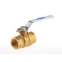 UPBA475B-114 | Ball Valve 1-1/4 Inch Lead Free Brass NPT 2 Piece PTFE Full Port | Milwaukee Valves