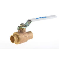 UPBA150S-114 | Ball Valve 11/4 Inch Solder Stainless Steel Ball and Stem SP Lead Free Bronze | Milwaukee Valves