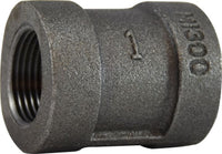 69417 | 1-1/2 300# BLK COUPLING, Nipples and Fittings, Extra Heavy 300# Malleable Iron, Black Coupling | Midland Metal Mfg.
