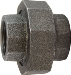 Midland Metal Mfg. 69601 1/4 300# BLK UNION, Nipples and Fittings, Extra Heavy 300# Malleable Iron, Black Union  | Blackhawk Supply