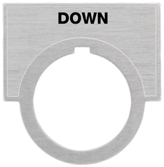 Siemens Electrical 52NL10 ACCESSORY | LEGEND DOWN  | Blackhawk Supply
