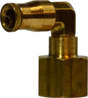 700404S | 1/4 X 1/4 FEMALE SWIVEL ELBOW, Brass Fittings, D.O.T. Push In, Female Swivel Elbow | Midland Metal Mfg.