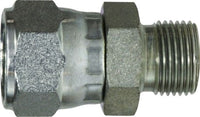 70221212 | 1-1/16X3/4-14 (F JIC X M BSPP SWV), Hydraulic, Steel BSPP Adapters, JIC to BSPP Straight Swivel | Midland Metal Mfg.