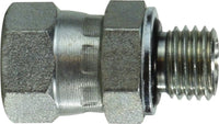 70251022 | 7/8X22X1.5 (JIC SWV X MET THD ST), Hydraulic, Steel Metric Adapters, Straight Swivel | Midland Metal Mfg.