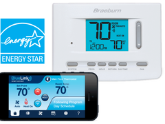 Braeburn 7300 Universal Smart Wi-Fi Programmable Thermostat 1H / 1C Pack of 3 | Blackhawk Supply