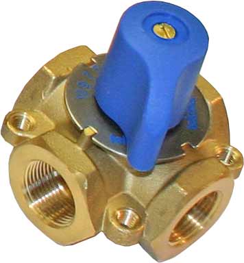 Tekmar 720 4-way Mixing Valve (3/4" Brass)  | Blackhawk Supply