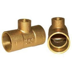 Legend Valves 302-203 Tee Scoop Design Monoflow 3/4 x 1/2 Inch Bronze  | Blackhawk Supply