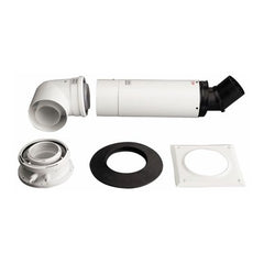 Bosch 7738003218 Concentric Vent Horizontal Up and Out 38 x 8 x 8 Inch Polypropylene  | Blackhawk Supply