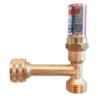 38600 | Hammer Arrestor Mini-Rester Water Tee 3/4 Inch Female Swivel Hose x Male 660-H Copper | Oatey