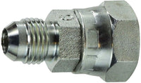 74254 | 1/4-19 BSPP COUPLING, Hydraulic, Steel BSPP Adapters, JIC to Female BSPP Straight Swivel | Midland Metal Mfg.