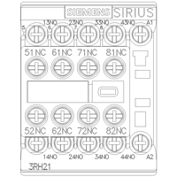 3RH23441AF00 | CONTACTOR RELAY 4NO+4NC AC 110V SCREW | Siemens Electrical