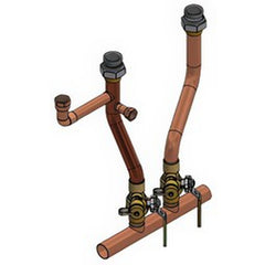 Rinnai 807000212 Pipe Manifold for I Series Combi EZ  | Blackhawk Supply