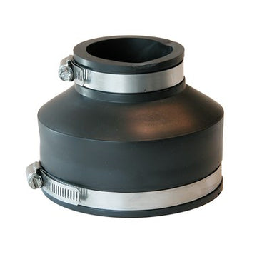 Fernco 1056-42 Coupling Flexible 4 x 2 Inch Cast Iron/Plastic to Cast Iron/Plastic  | Blackhawk Supply