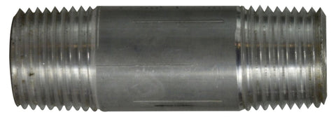 Midland Metal Mfg. 76048 3/8 X 5 ALUM NIPPLE  | Blackhawk Supply